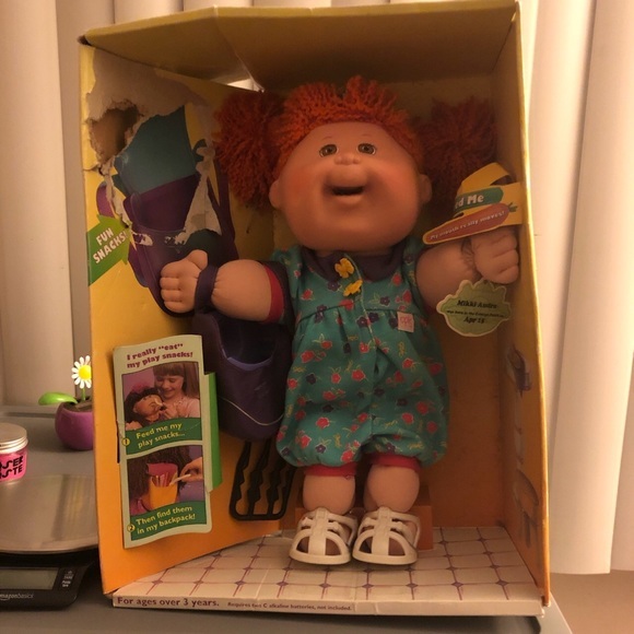 Toys Cabbage Patch Kids Snacktime Doll Unopened Vintage Rare Mikki